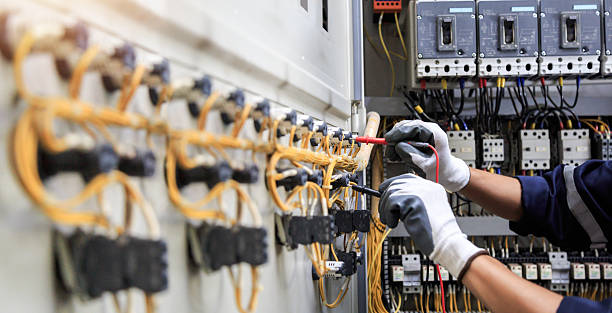 Professional Electrician technician working in West Odessa, TX